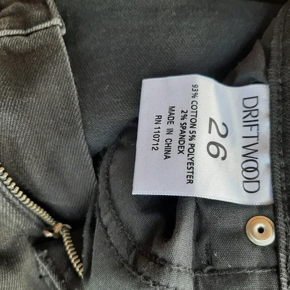 Awesome studded driftwood jeans. - Picture 2 of 4